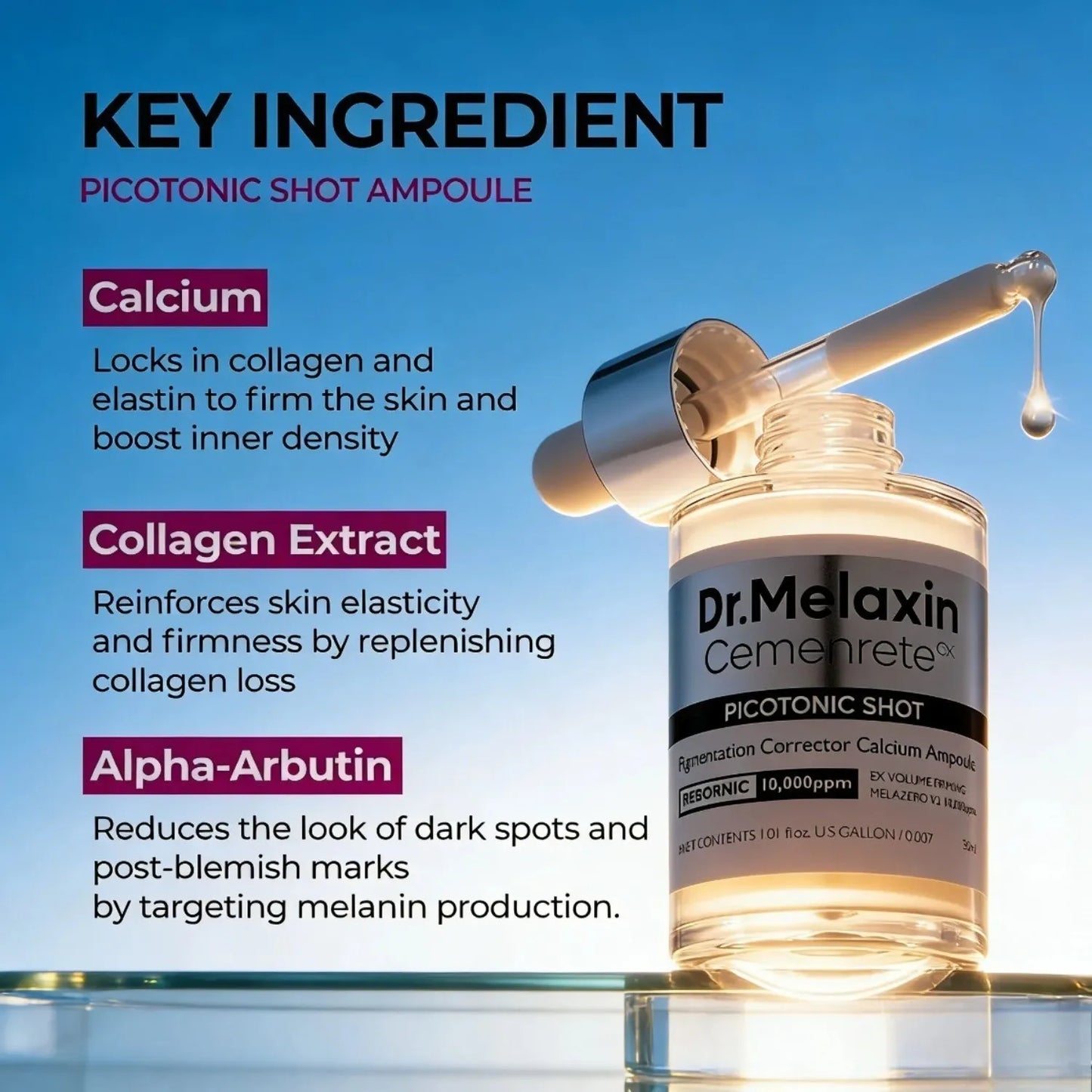 lift Duo | Korean facial Collagen Firming serum plumping skin & tightening refines skin repair density |  Pink Spicule Serum