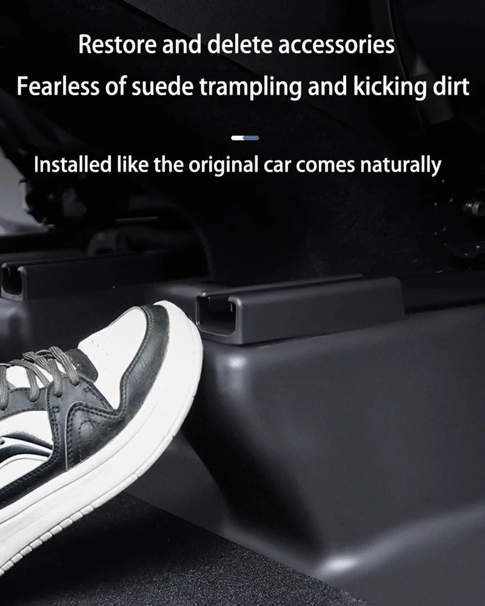 Underseat Original Flocking Anti-kick Protector Pad For Tesla Model Y Juniper 2026 2026 Under Seat Corner Guard Trim Accessories