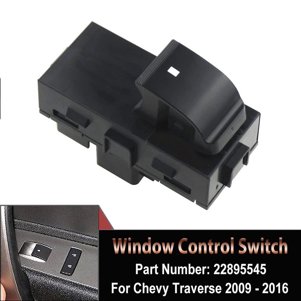 Passenger Power Window Switch (22895545/25877776) — Chevrolet Silverado & GMC Sierra 1500/2500HD/3500HD
