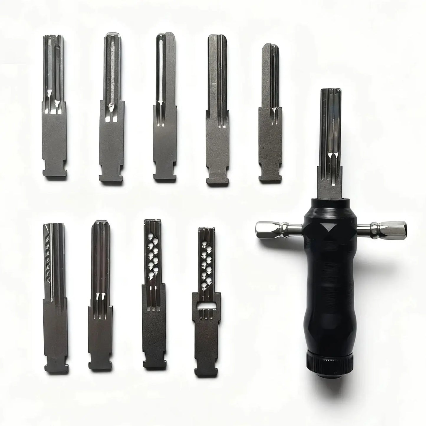 2026 Professional Use Locksmith Tools Lock Pick Open Key Set Hand Kabbah Set Tin Foil Optional