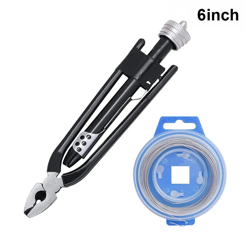 Twist Pliers Fuse Pliers One-Way Twist Pliers 6 inch 9 inch Motorcycle Aviation Safety Locks with Spring Return Heavy Duty Jaws
