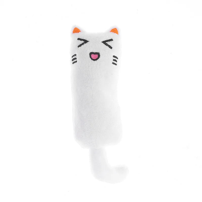 Catnip Plush Cat Toy – Interactive Teeth Grinding & Squeaky Kitten Toy (11cm)