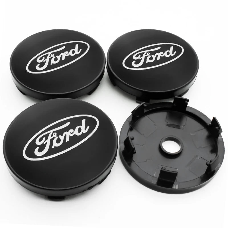 4Pc 56mm 60mm 54mm Car Wheel Center Hub Cap For Ford Fiesta Mondeo Fusion Explorer Escape Focus Kuga Rim Cover Sticker Accessory
