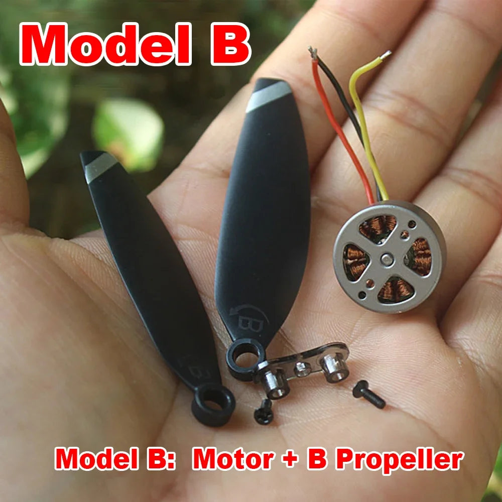 2500KV 18mm 2S-3S Micro 3-phase Brushless Motor High Speed A/B Propeller For RC Drone FPV Quadcopter Drone UAV Aircraft Engine