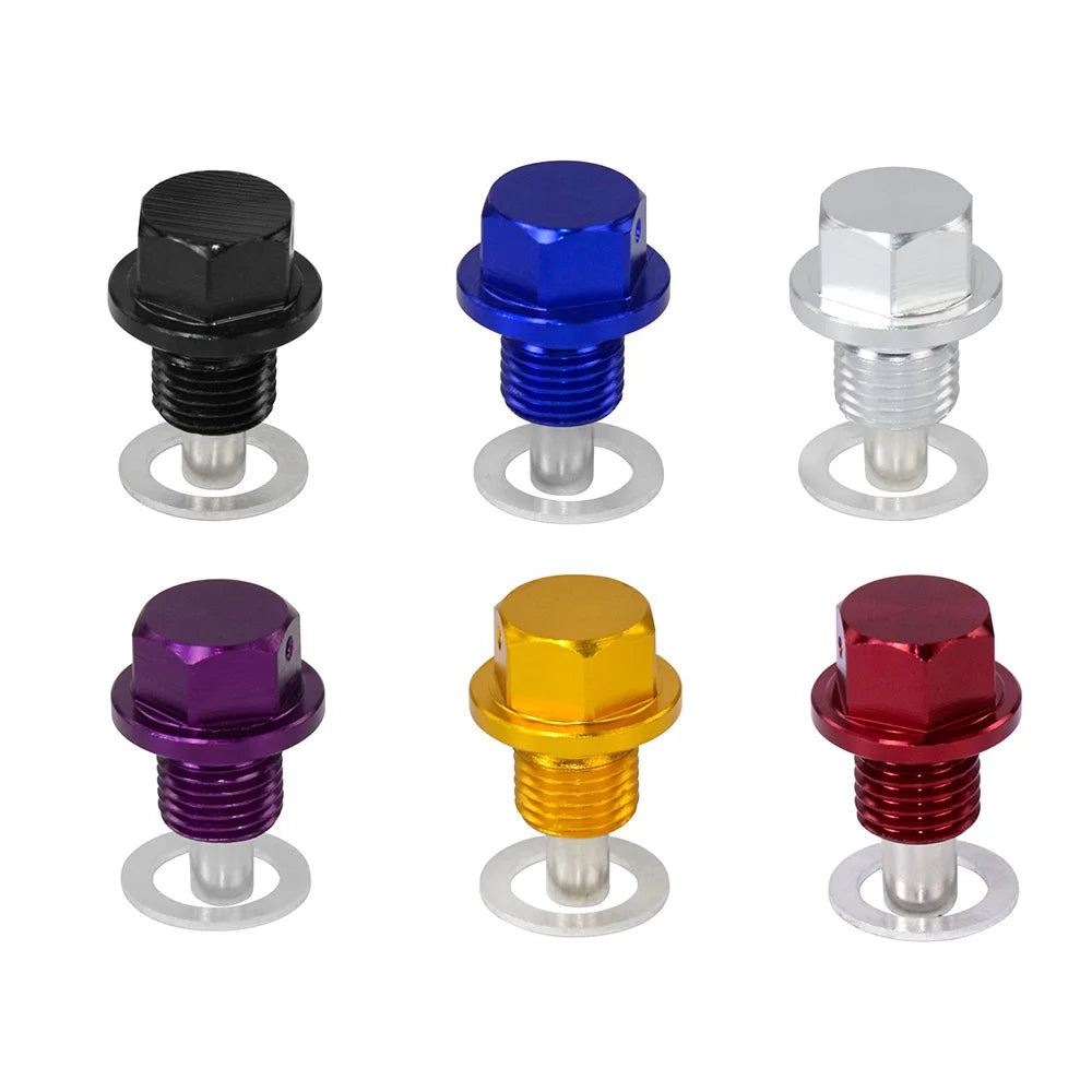 M12x1.5 M12x1.25 M14*1.5 Magnetic Oil Drain Plug Magnetic Oil Sump Nut PQY-ODP12125/1215/1415