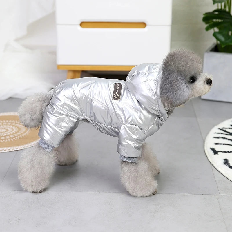 Waterproof Dog Winter Ovrall Clothes Jacket Windproof Outdoor Lightweight Pet Dog Coat Jacket for Small Medium Large  Chihuahua