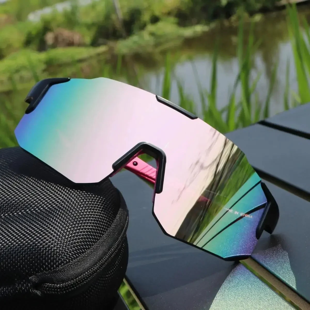 Cycling Sunglasses — Large Frame UV400 Windproof Sport Shades