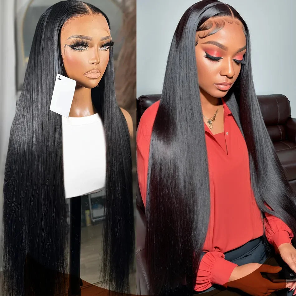 32 Inch 18A Bone Straight Human Hair Bundles 3/4 Bundles Hair 100% Raw Human Hair Bundles Deal Brazilian Virgin Hair Extensions