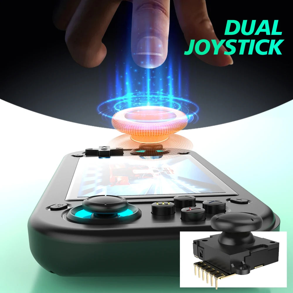 FUNKIDDY R43S Retro Handheld Video Game Console Open Source Linux System 4.3Inch IPS Screen Portable Pocket Video Gaming Player