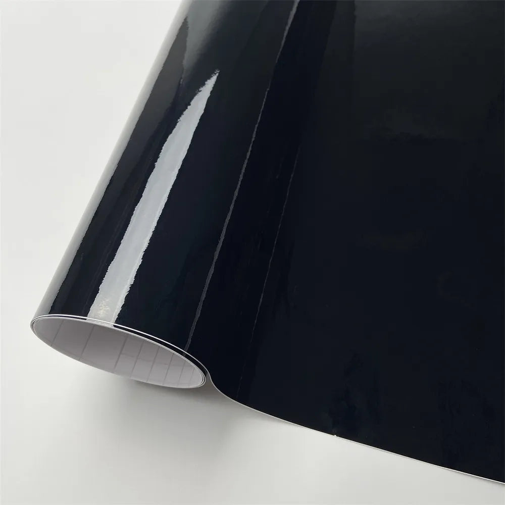 Red White Black Glossy Vinyl Wrap Film Car Stickers Air Bubble Free for Motorcycle Auto Tuning Accessories