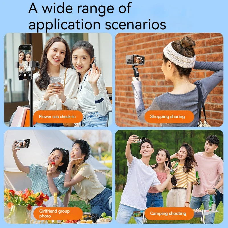Magnetic Phone Selfie Monitor Screen,For IPhone And Android Smartphones Rear Camera For Real-time Selfie Video Streaming