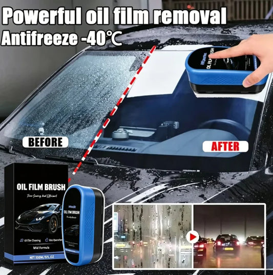 Multipurpose Car Glass Oil Film Cleaner – Fast & Simple, No Residue.