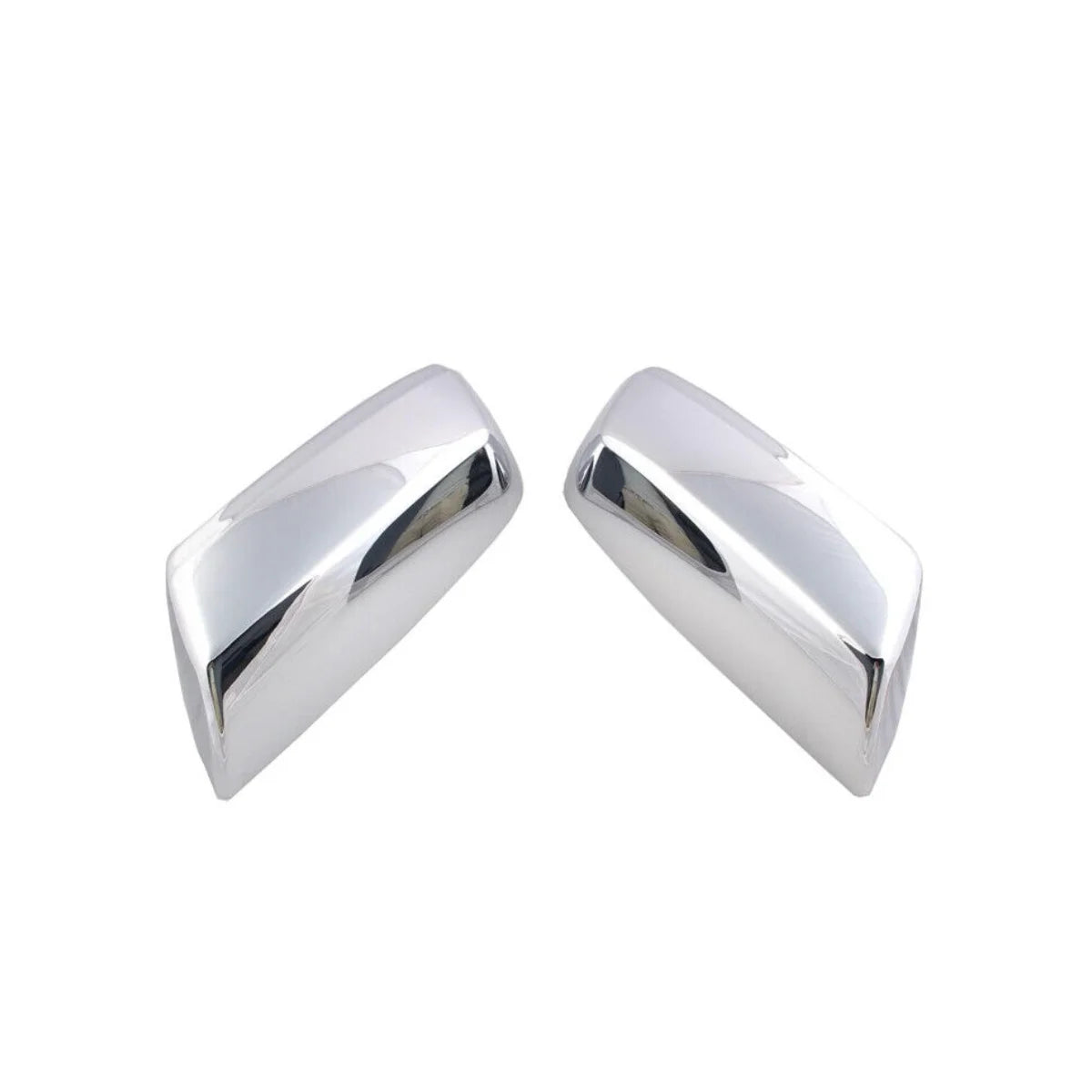 Snap-On Mirror Covers, Chrome or Gloss Black — Chevrolet Silverado & GMC Sierra 1500 (2014–2018) / 2500HD·3500HD (2015+)