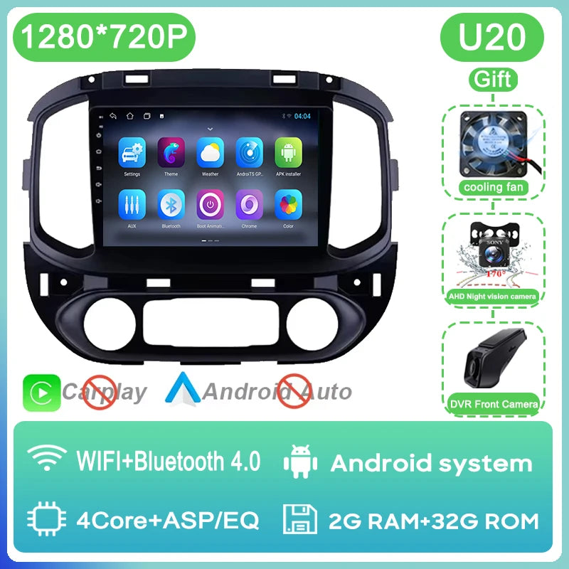 Car Android Car Radio DVD For Chevrolet Colorado/GMC Canyon 2015 - 2017 GPS Navigation Multimedia Player 4G WIFI VT QLED Screen