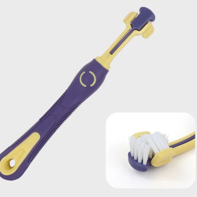 3-Sided Dog Toothbrush - Multi-Angle Cleaning Brush – photo 4