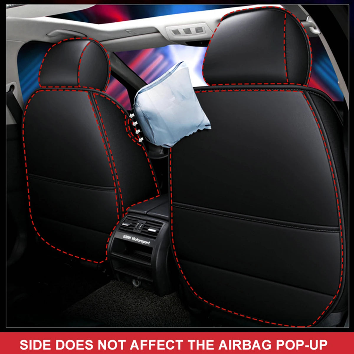 PU Leather Front Car Seat Cover, Universal Cushion Protector