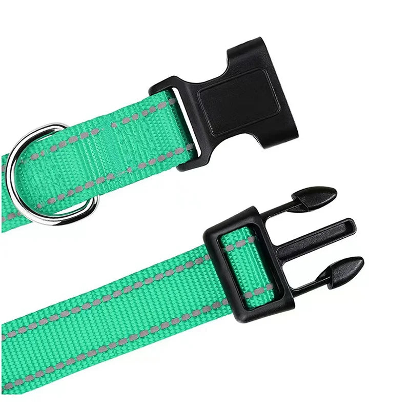 Reflective Nylon Pet Collar - Adjustable, Anti-Slip – photo 5