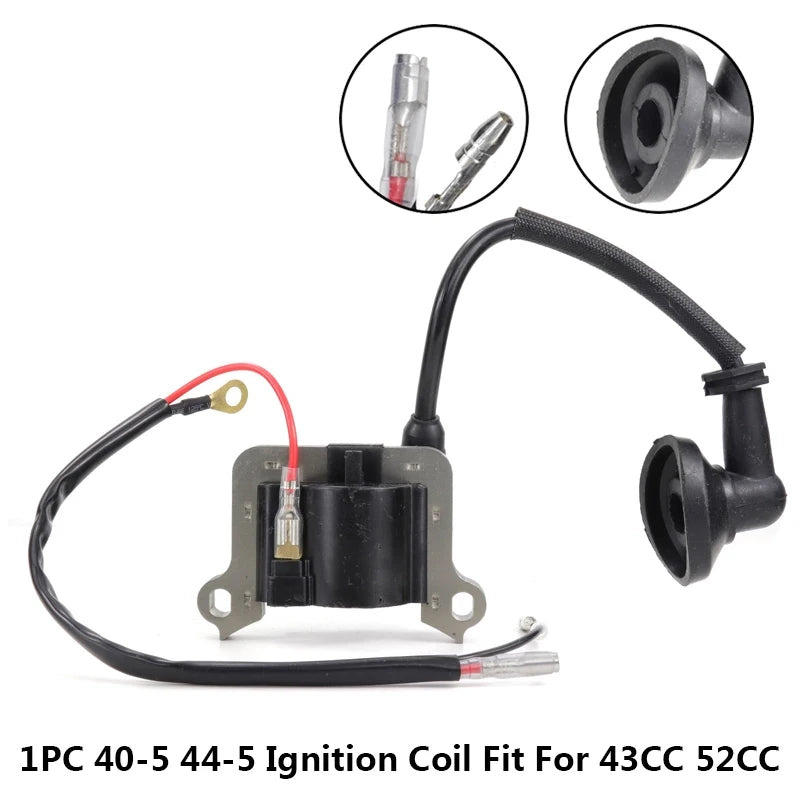 XCAN 1pc Ignition Coil 62mm Brushcutter Coil for 43CC 52CC 40-5 44-5 Brush Cutter Grass Trimmer Lawn Mower Garden Power Tool
