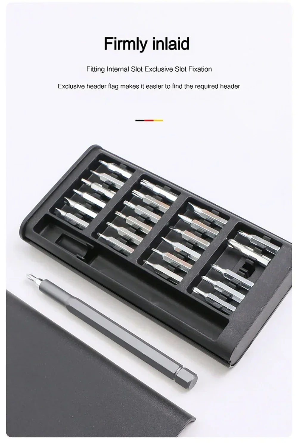 25 in 1 Precision Screwdriver Set Screw Driver Se Hexagonal Flat Head Magnetic Screwdriver Head for Car Computer Phone Home Use