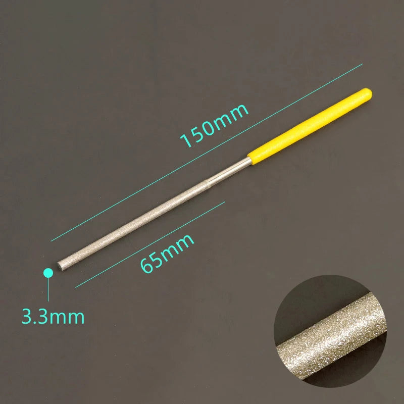 Ultra Fine Needle Files 1.0-5.8mm – Micro Hole Reamer Precision Riffler for Jewelry, PCB & Watch Repair