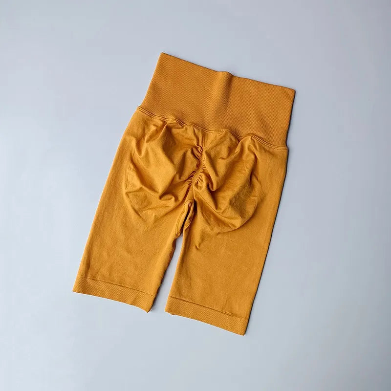 MMAlto Women's High Waist Yoga Shorts – Hip Push Up Tummy Control Gym Shorts | S-L | 21 Colors