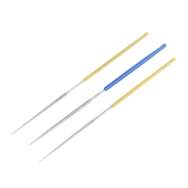 For Grinding Metal Jewely Stone Wood Dia.2mm Small Round Needle Files Customizable Alloy Hand Tools