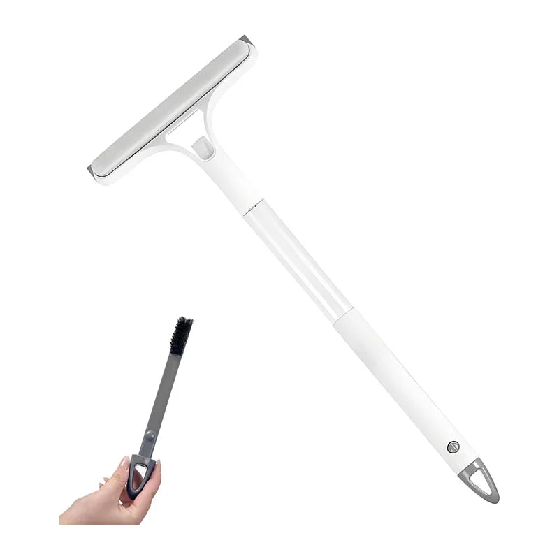 All-in-One Squeegee with Sprayer for Streak-Free Glass Cleaning