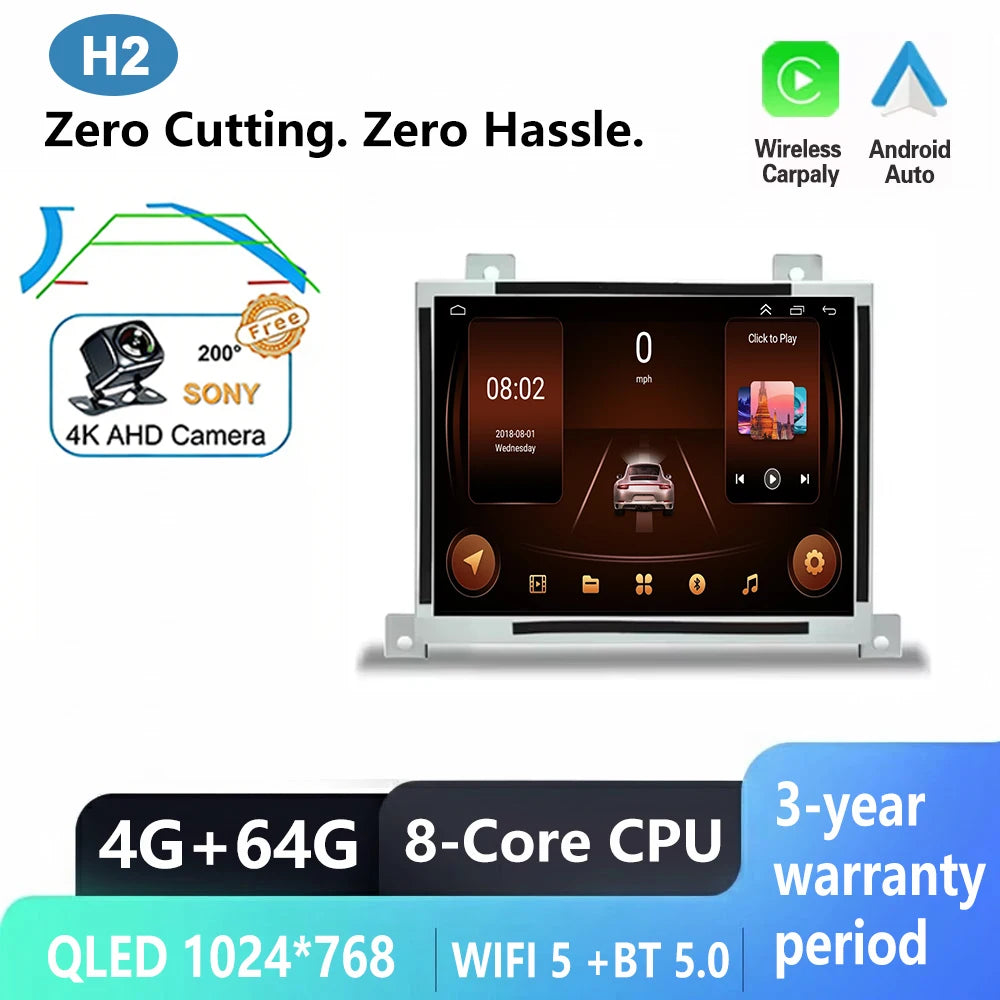 Car Stereo with Apple CarPlay & Android Auto, Compatible with Dodge Charger & Challenger (2015-2019)