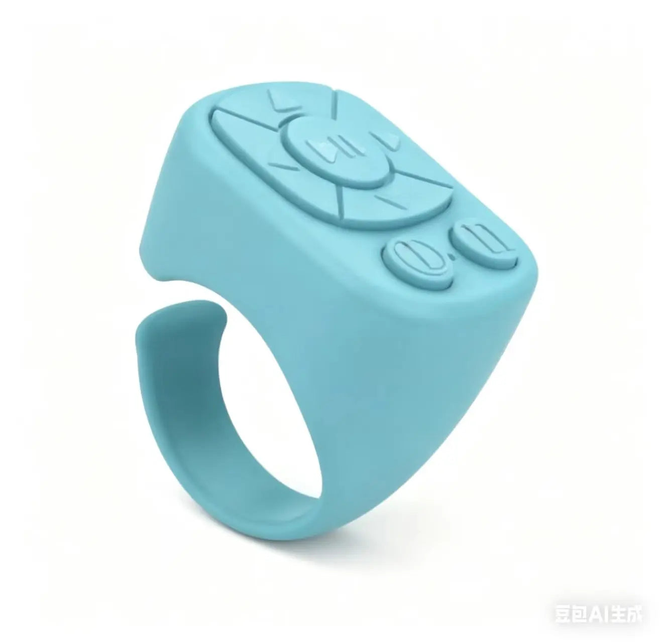 Tiktok Scrolling Ring Tiktok Remote Control Is Suitable for Iphone, iPad Bluetooth Page Turning Ring Roller, Both Camera Shutter
