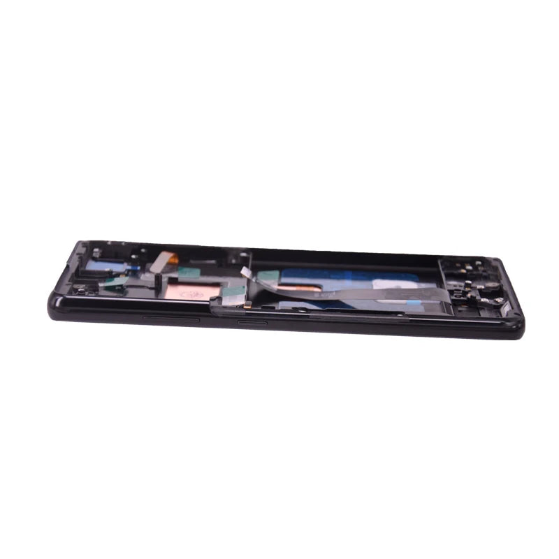 AMOLED S21 Ultra Screen Assembly for Samsung S21 Ultra 5G G998B G998B/DS Lcd Display Touch Screen Frame with Fingerprints