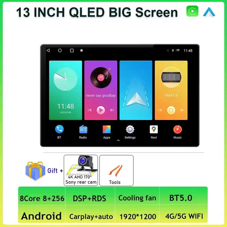 Android Car Stereo for Peugeot 3008, 4008 & 5008 (2017–2020) — CarPlay, Android Auto, GPS Navigation