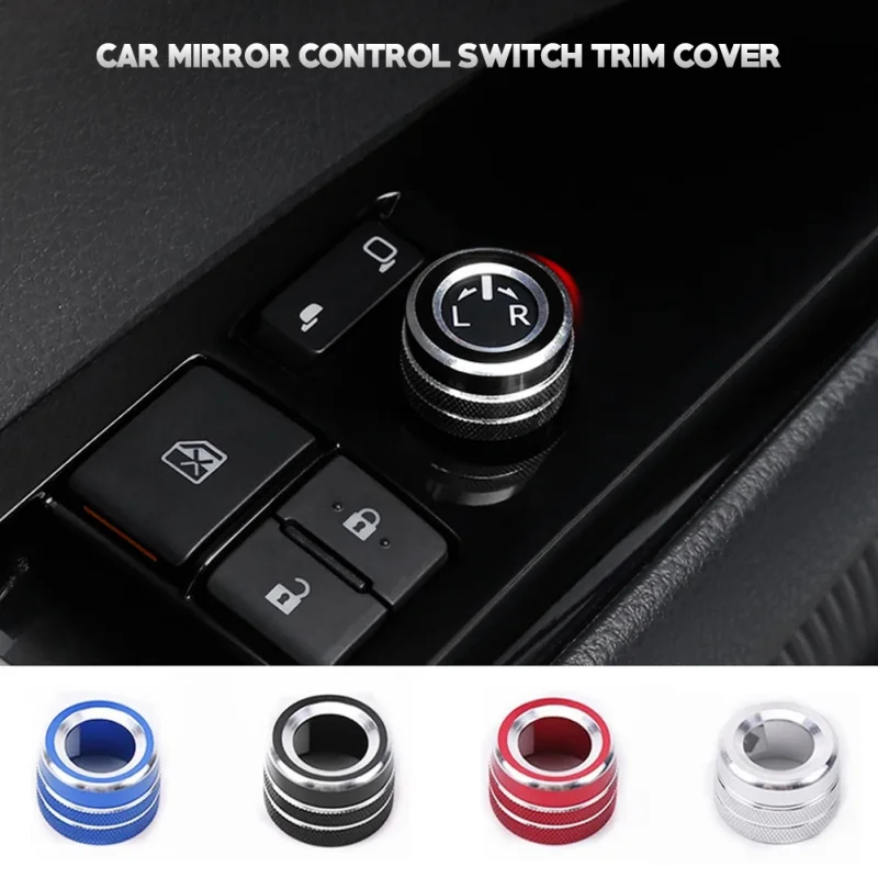 Car Mirror Control Switch Trim Cover For Toyota Corolla Camry 2019 70 GR YARiS Cross Esquire Noah Voxy Avalon Granvia Venza 2020