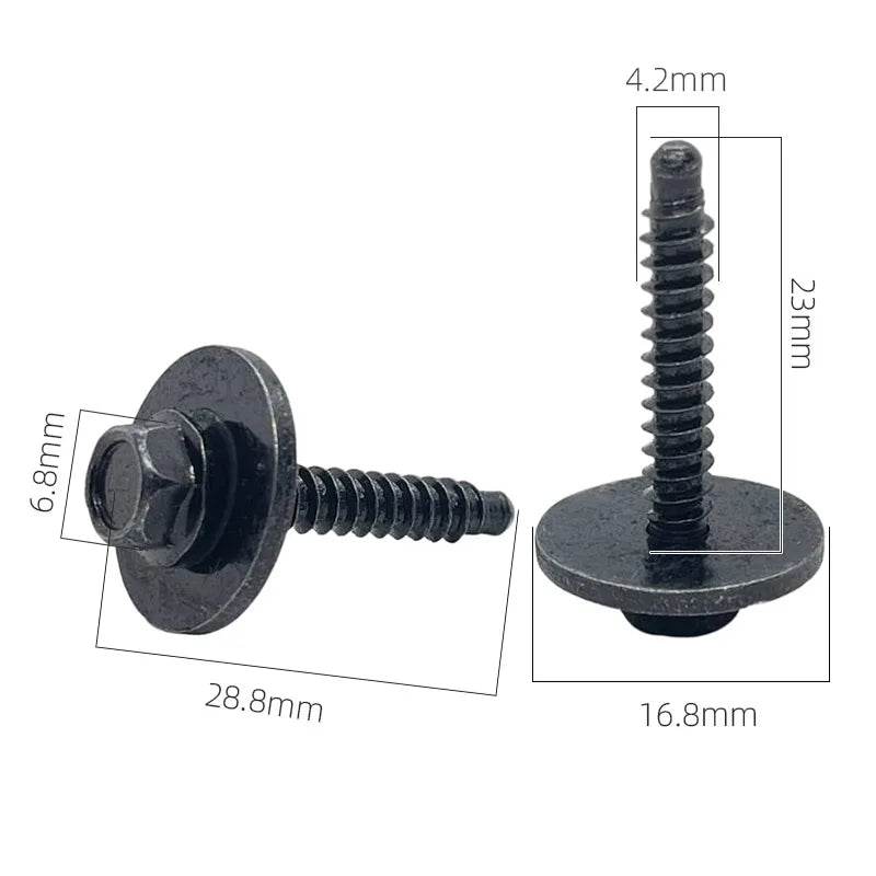 Splash Shield & Fender Liner Bolt Screws — Chevrolet, GMC, Buick & Cadillac (2010+)