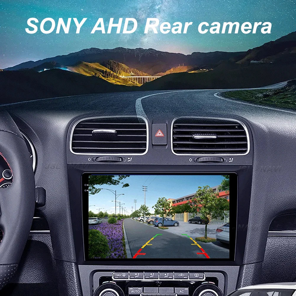 Car Stereo with Apple CarPlay & Android Auto, Compatible with VW Golf 6 MK6 & GTI
