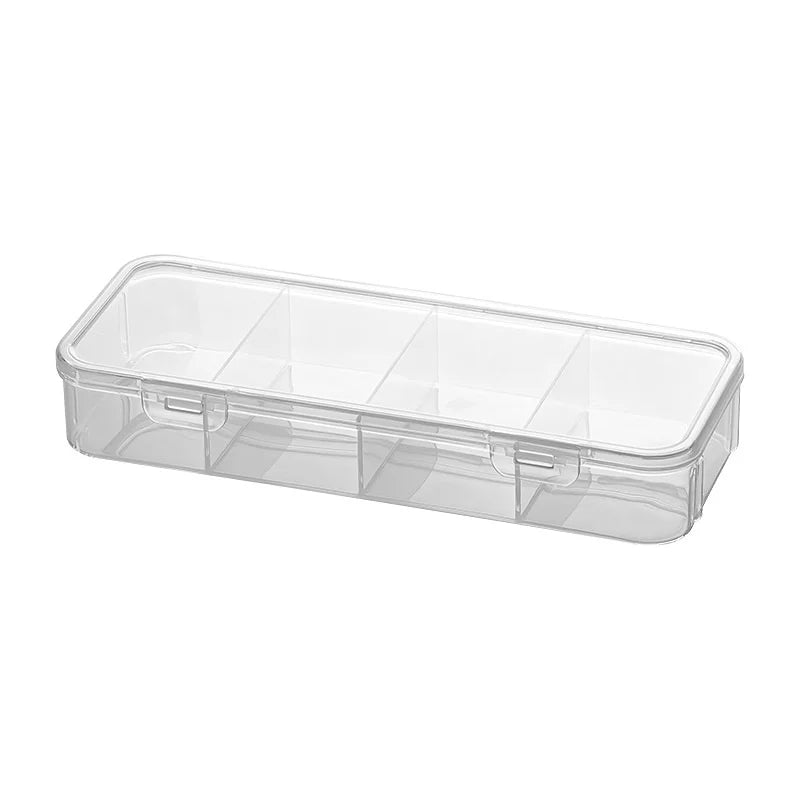 4-Grid Fridge Storage Box - Stackable Ginger & Garlic Organizer - photo 7