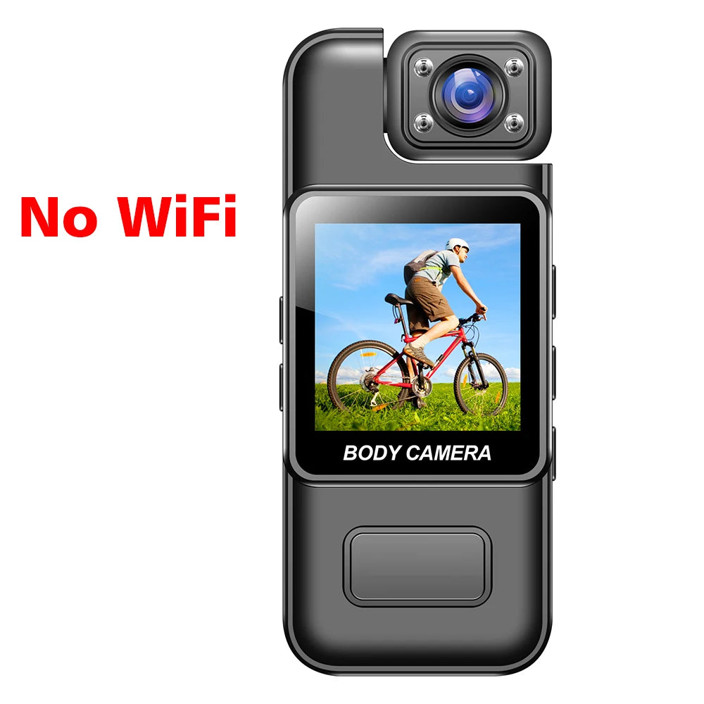 4K Mini WiFi Body Camera — Night Vision Portable Recorder, L10