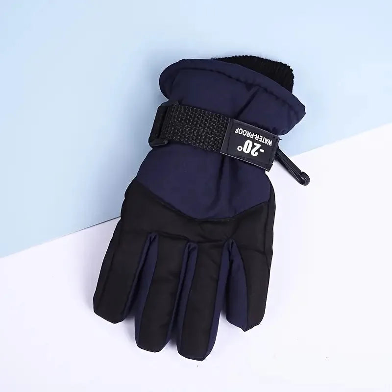 Kids Winter Ski Gloves - Thick Warm Non-Slip Grip, Ages 3 and Up - photo 8