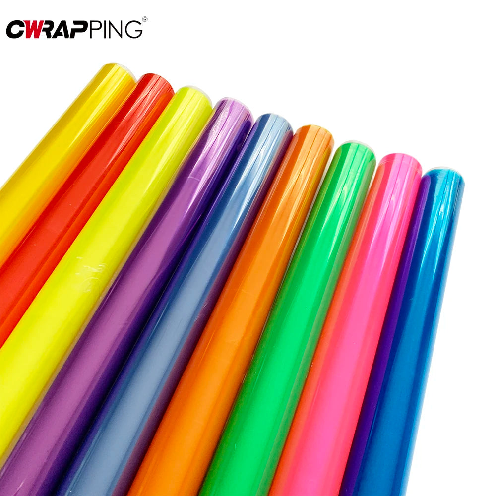 30cmx1m Auto Car Styling Light Headlight Taillight Tint Vinyl Film Sticker Easy Stick Motorcycle Ecoration Waterproof Protection