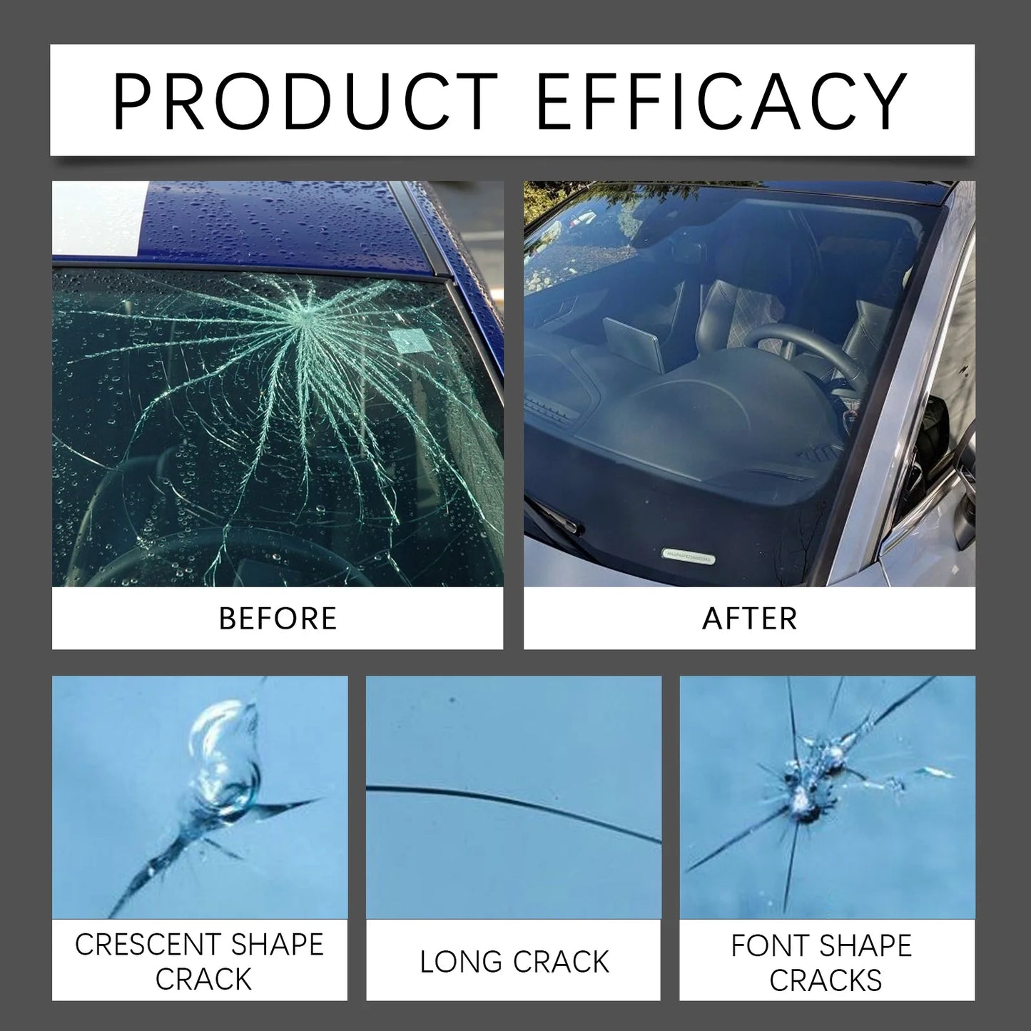 Cracked Glass Scratch Repair Kit Vehicle Windscreen Nano Fluid Filler Quick Fix Windscreen Scratch Restore Fluid For Glass