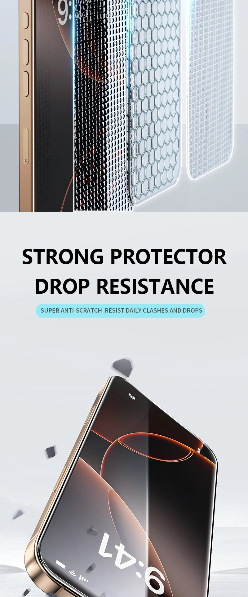 2PCS HD Tempered Glass Dust Free Install Box Protector For IPhone 16 15 14 13 12 11 Plus ProMax X XS XsMax XR Anti Peeping Film