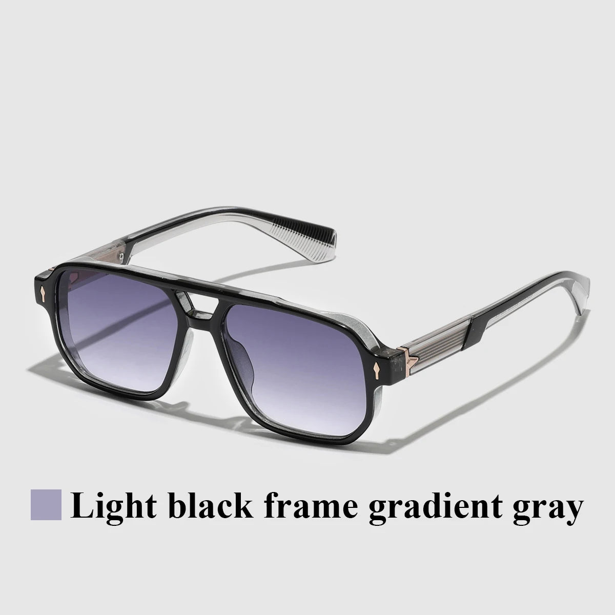 Transparent Frame Sunglasses — Retro Unisex UV400 Shades