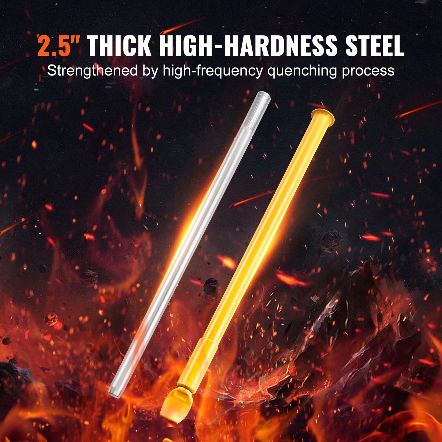 SucceBuy Heavy-Duty Steel Tire Bead Breaker Slide Hammer