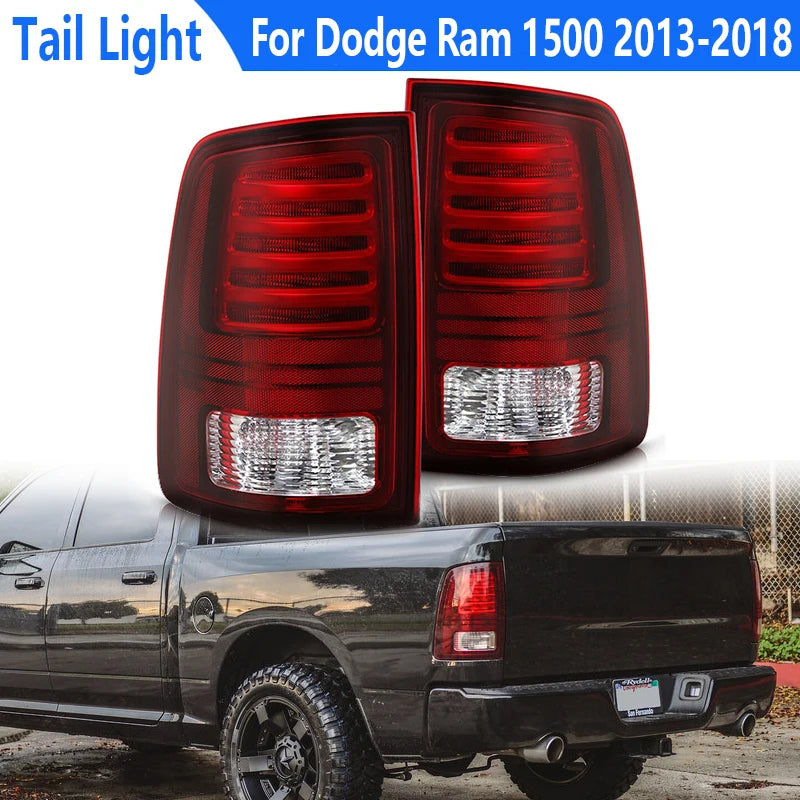 LED Tail Light Assembly - Dodge RAM 1500/2500/3500 2013-2018