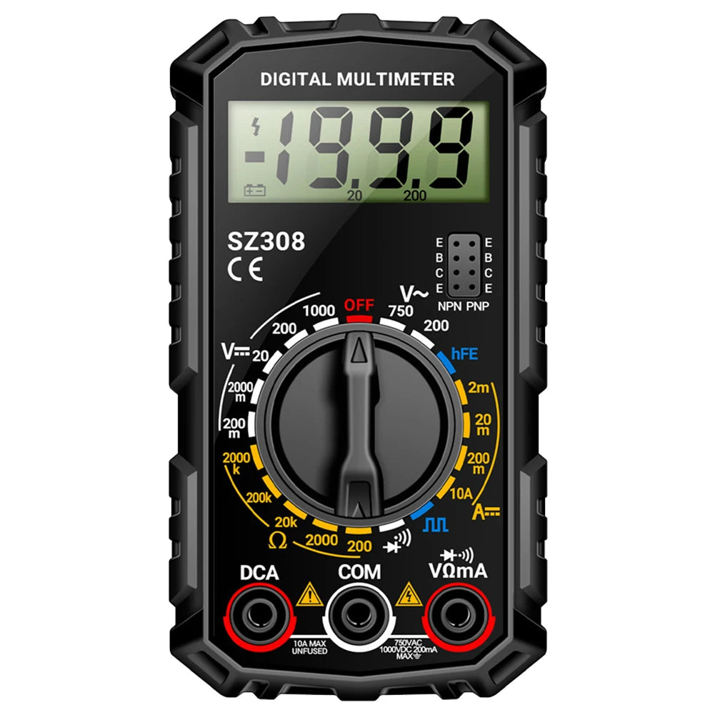 ANENG Digital Multimete True RMS Handheld Multifunction High Precision Tester NCV AC/DC Votage Current Resistance Ohm Tool