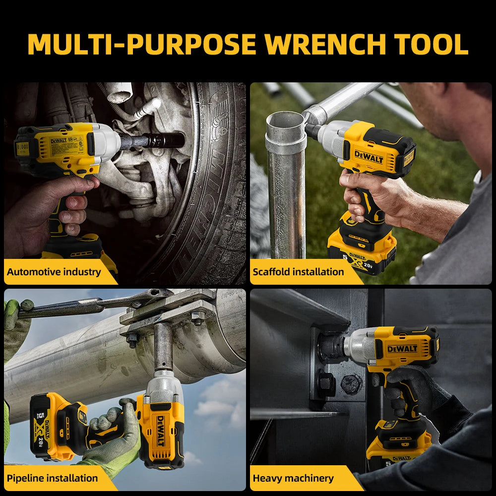 Dewalt DCF892 20V Brushless Impact Wrench – 812N.m High Torque Cordless Electric Tool