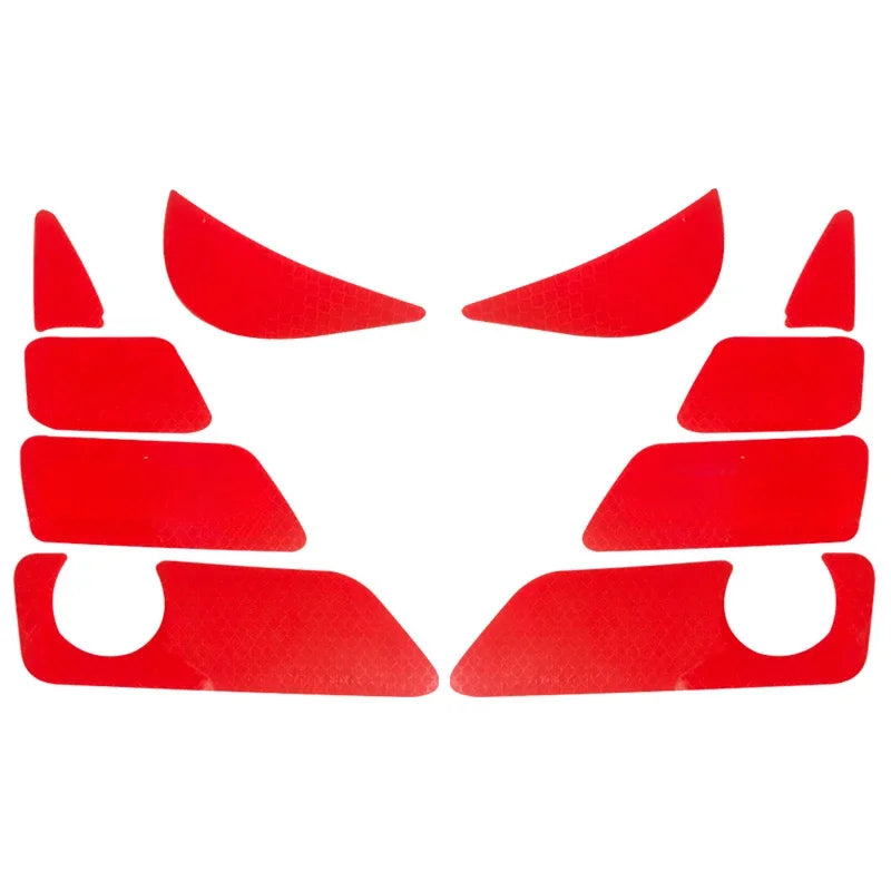 For Toyota Corolla CROSS door reflective warning sticker modification special body decoration sticker-Interior modification