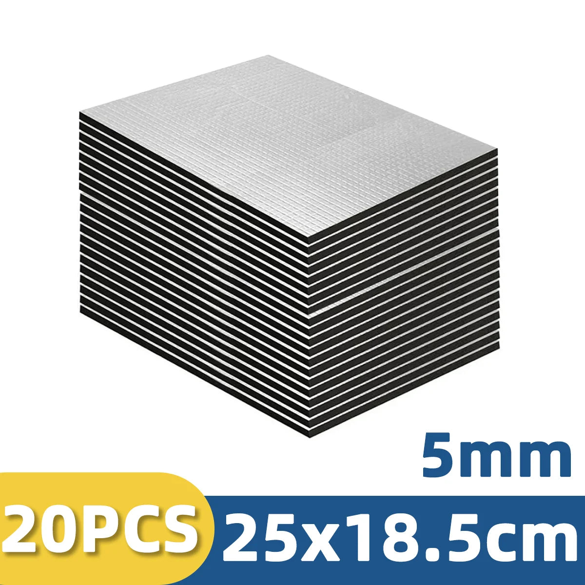 Car Door and Hood Insulation Pads, 5 mm - 10, 20 or 50 Pack - view 14