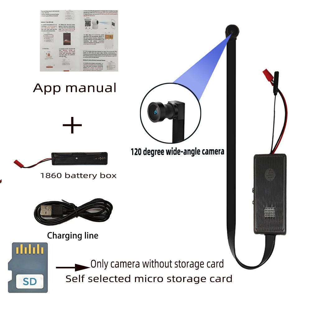 4K Mini WiFi Home Camera — Motion Detection & Remote Viewing