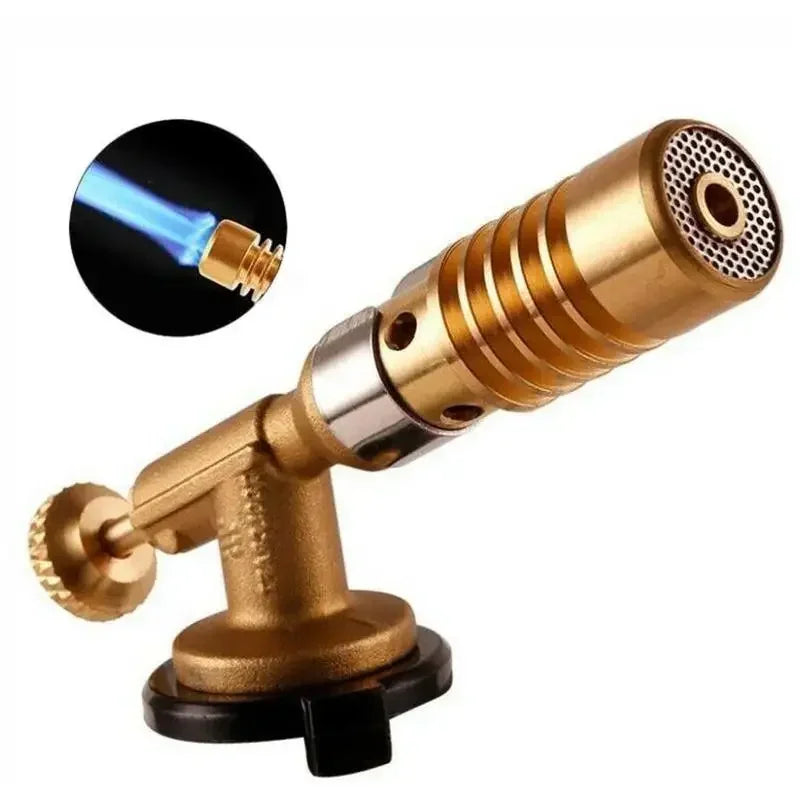 Portable Gas Burner Welding Torch High Temperature Copper Brass Blowtorch for Brazing Soldering Plumb Tools