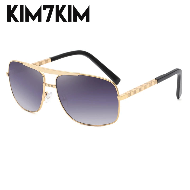 Vintage Square Sunglasses — Punk Driving Shades, Unisex UV400